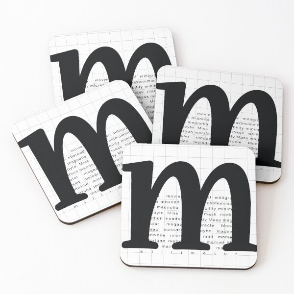 Item preview, Art Print - Words with Letter M - Words and Letters - Typography designed and sold by CCDesign.