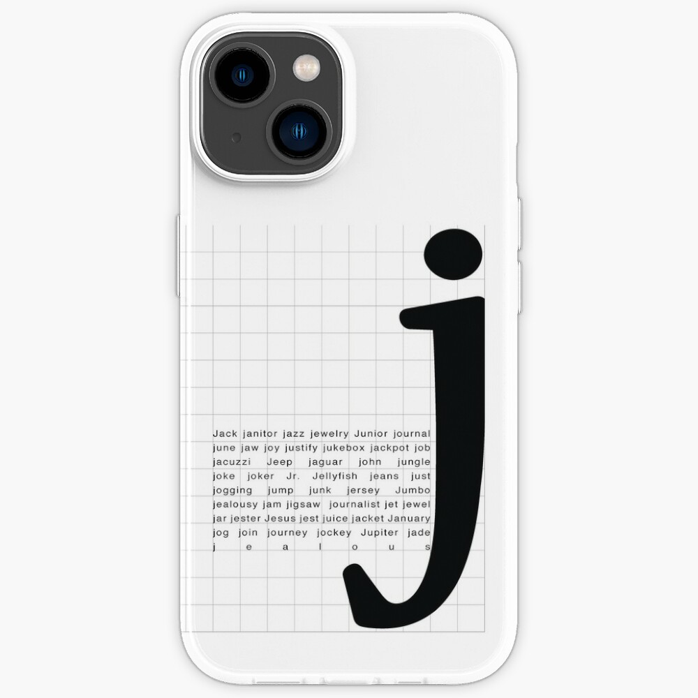 art-print-words-with-letter-j-words-and-letters-typography-iphone-case-for-sale-by