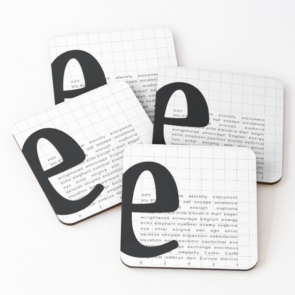 Item preview, Art Print - Words with Letter E  - Words and Letters - Typography designed and sold by CCDesign.
