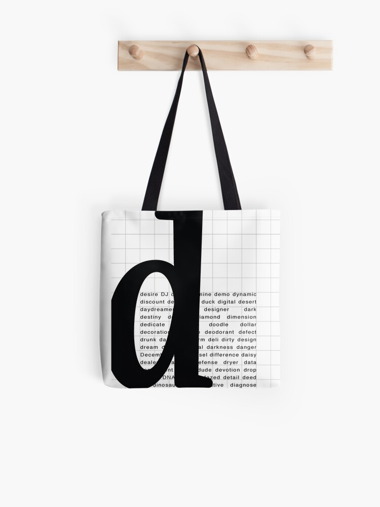 Fashionable Large Capacity Tote Bag With Letter Print for Sale