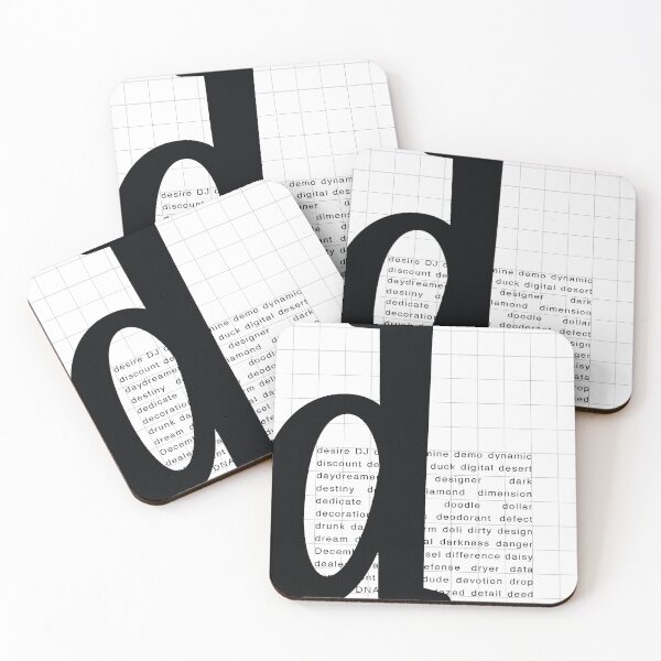 Item preview, Art Print - Words with Letter D - Words and Letters - Typography designed and sold by CCDesign.