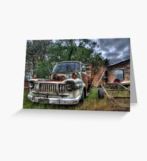 rust bucket Greeting Card