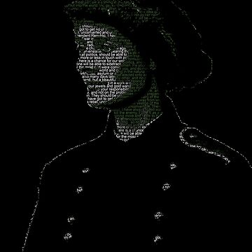 Countess Markievicz word portrait using her quotes Poster