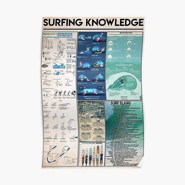 surfing Knowledge Poster