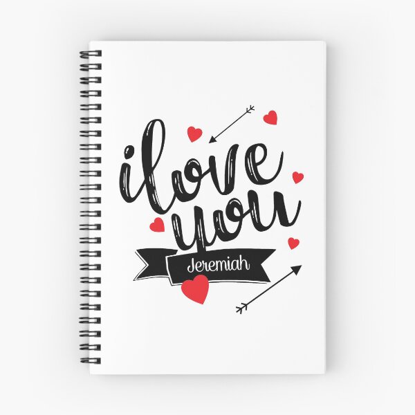 Artikelvorschau, Jeremiah, ich liebe dich entworfen und verkauft von Urosek.
