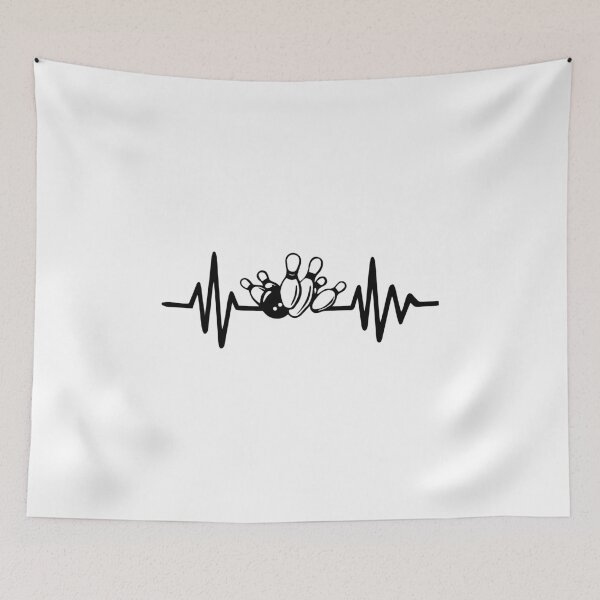 Item preview, Bowling Heartbeat matching funny bowler gift for men women designed and sold by hadleydesigns.