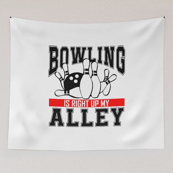 Item preview, Bowling is right up my Alley funny bowler gift for men women designed and sold by hadleydesigns.
