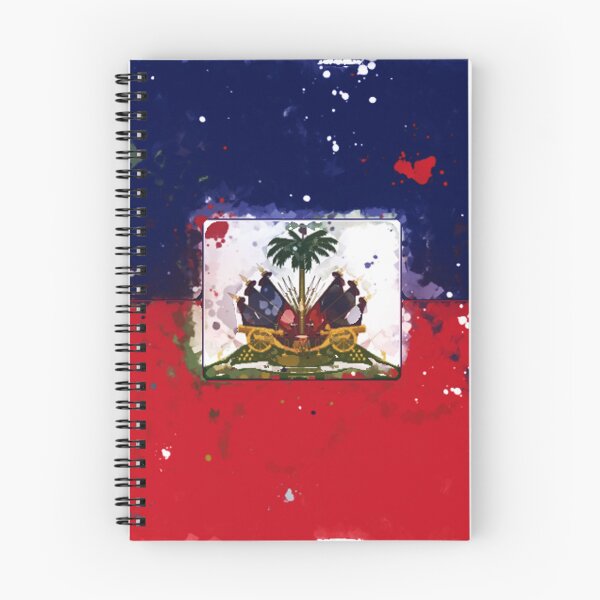 Item preview, Haiti Grunge Flag designed and sold by HomeLivingCo.