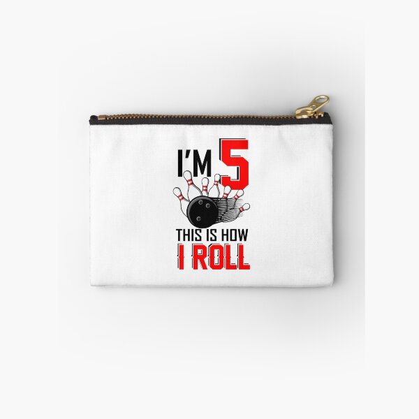 Item preview, Im 5 this is how I roll Birthday Bowling funny bowler gift designed and sold by hadleydesigns.