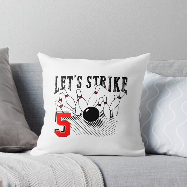 Item preview, Lets Strike 5 Birthday Bowling bowler gift kids boys girls designed and sold by hadleydesigns.