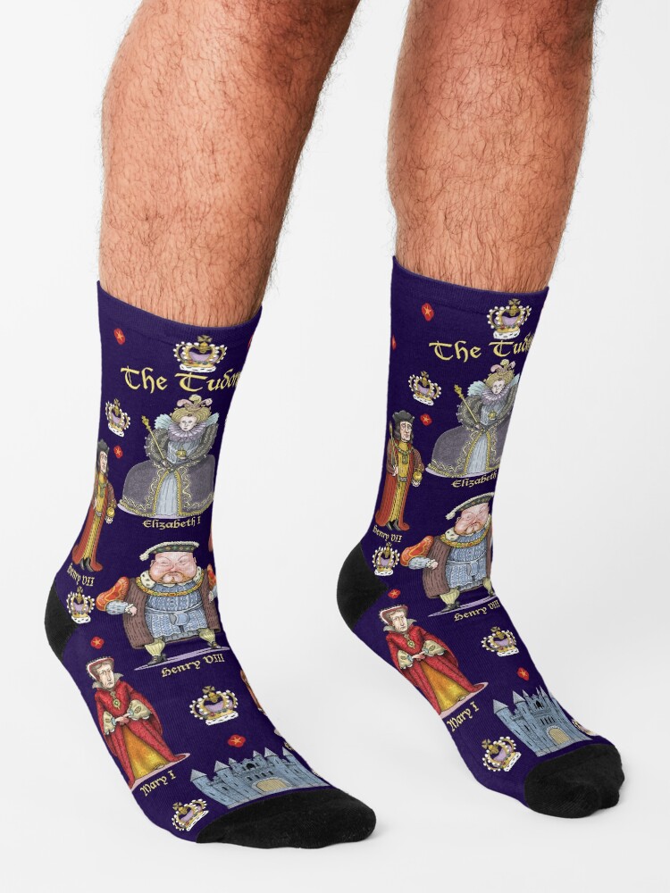 Thumbnail 3 of 5, Socks, The House of Tudor designed and sold by MacKaycartoons.