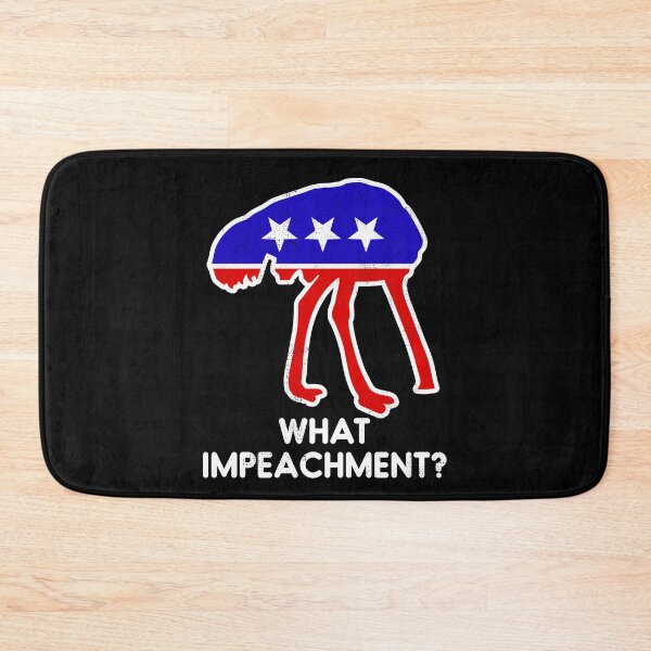Item preview, Ostrich Head Under Sand GOP Republican Impeachment Acquittal designed and sold by d247.