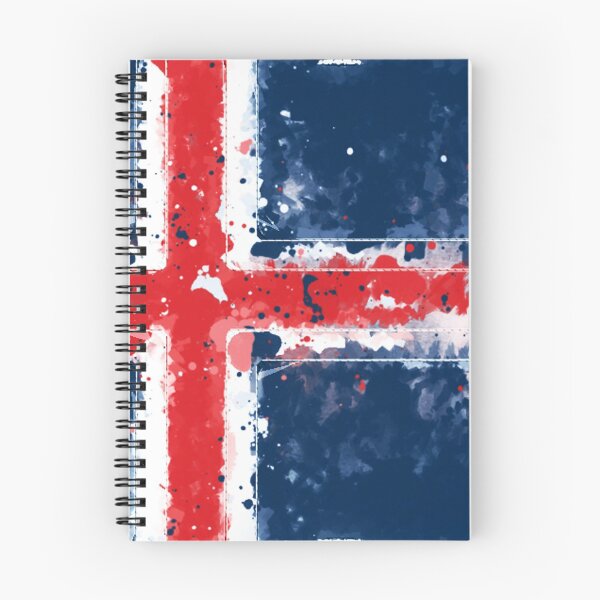 Item preview, Iceland Grunge Flag designed and sold by HomeLivingCo.