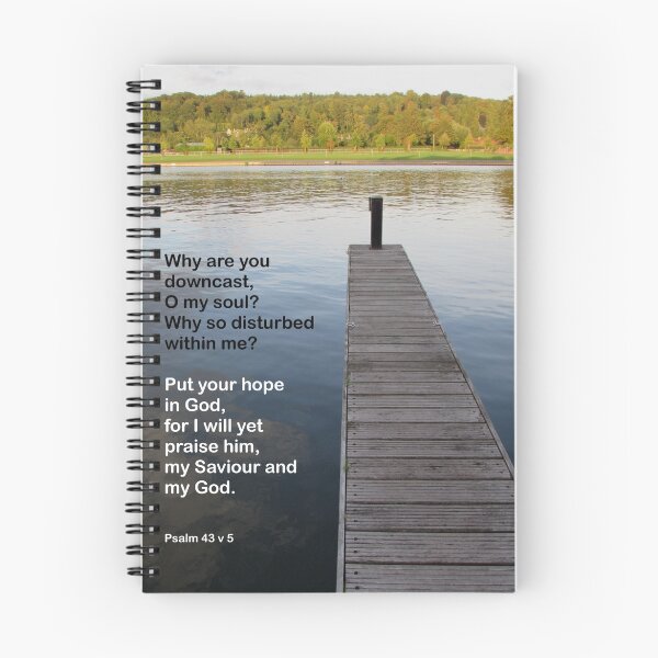 Item preview, Why are you downcast? Psalm 43:5 designed and sold by Anna Myerscough.