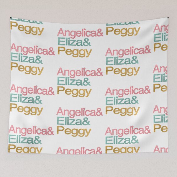 Item preview, Hamilton Musical Ampersand Angelica Eliza Peggy & designed and sold by hailish.