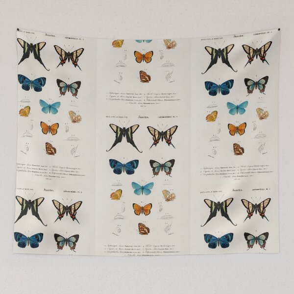 Artikelvorschau, Butterfly and moth species vintage illustration entworfen und verkauft von Vintage Designs +.