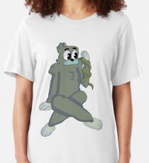We Bare Bears: Charlie and the Snake Slim Fit T-Shirt