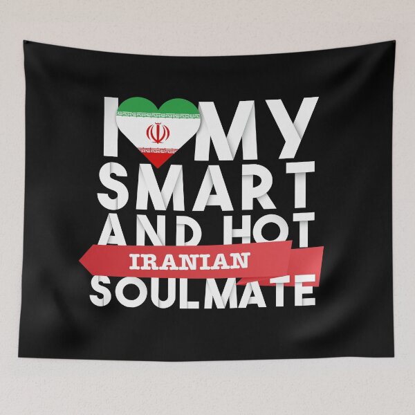 Item preview, I love my smart and hot iranian soulmate designed and sold by Urosek.