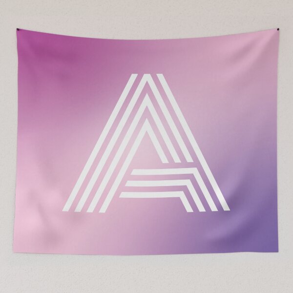 Item preview, Letter A in Pink designed and sold by HenrisKas.