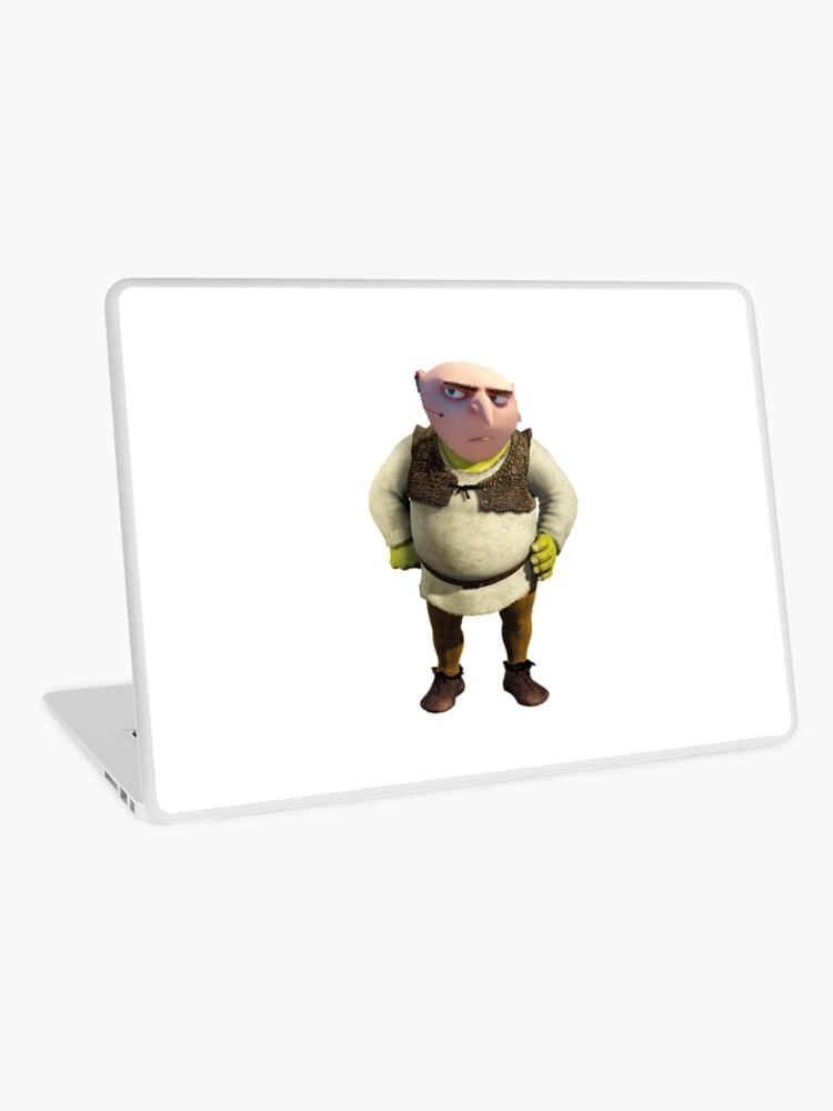 Shrek on the Croc Laptop Sleeve for Sale by apollosale