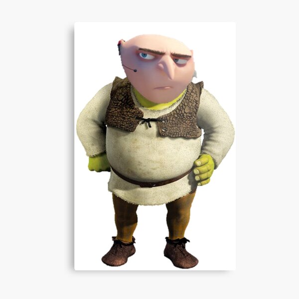 Gru Meme Face | Framed Art Print