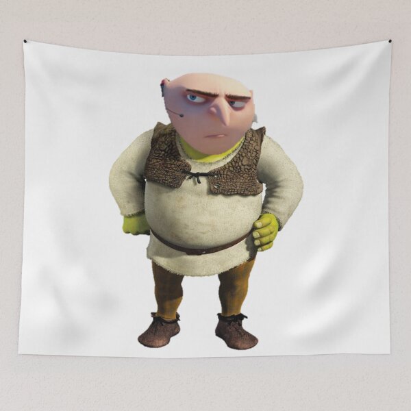 Item preview, shrek gru mashup design designed and sold by Angela27.