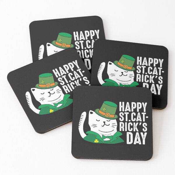 Item preview, Happy St Patrick's Cat-Rix's Day cute cat in leprechaun green costume funny Saint Pat Gifts designed and sold by alenaz.