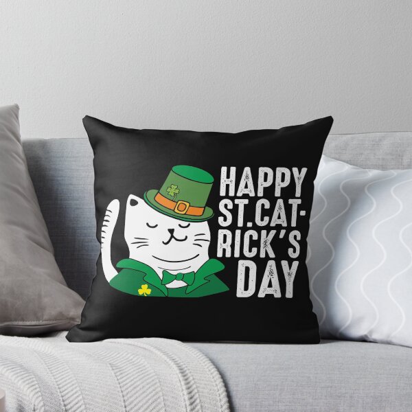 Item preview, Happy St Patrick's Cat-Rix's Day cute cat in leprechaun green costume funny Saint Pat Gifts designed and sold by alenaz.