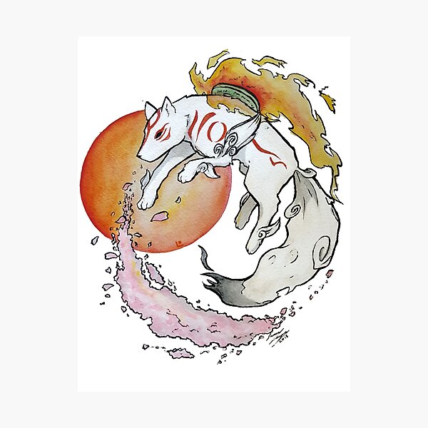 Ôkami Photographic Print