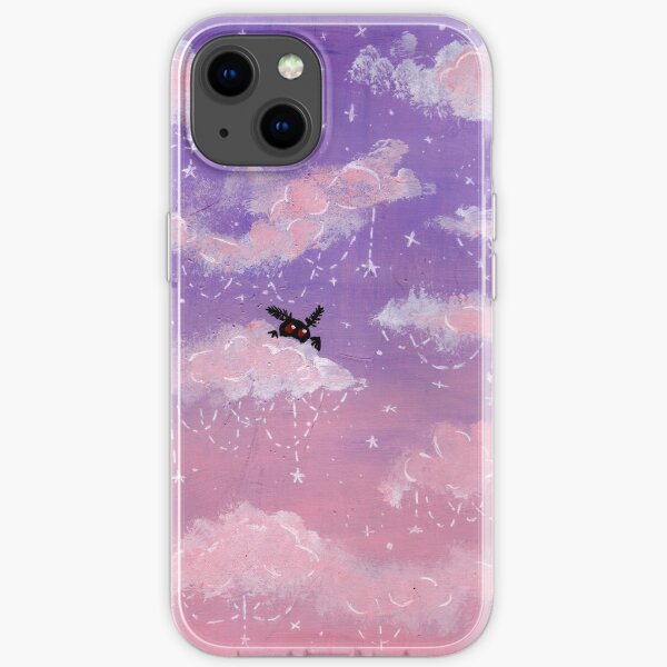 Pastel mothman sky iPhone Soft Case