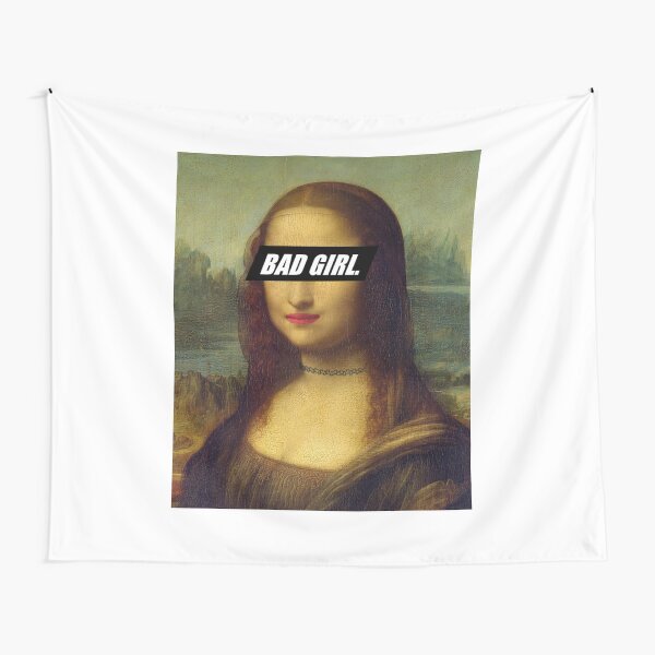 "Aesthetic Joconde BAD GIRL" Tapestry for Sale by dzvmr Redbubble