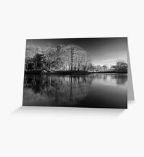 Lune Valley 03 - Crook o' Lune, Lancashire Greeting Card
