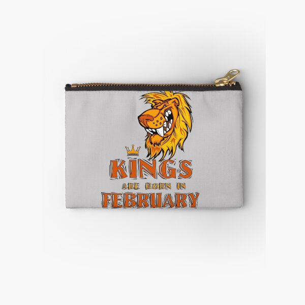 Item preview, Kings Are Born In February Men Birthday - Today B-Day designed and sold by WG-Factory.