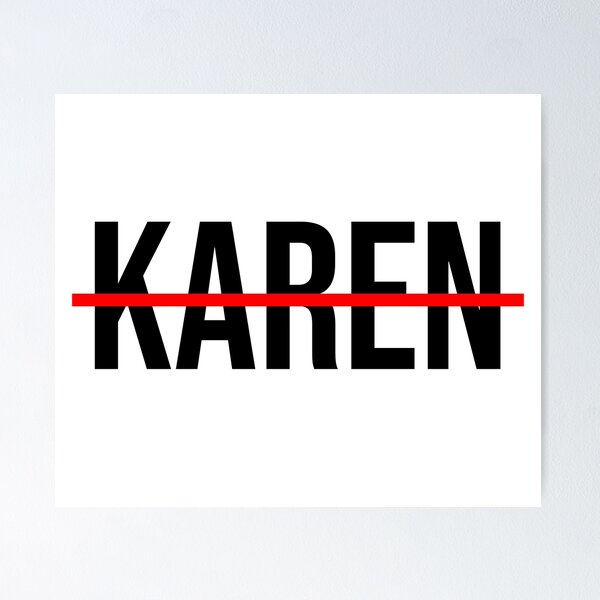 Item preview, Karen \| Typography designed and sold by rsty11.
