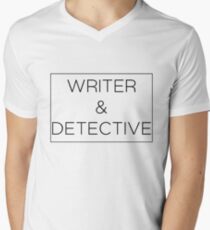 Writer & Detective Men's V-Neck T-Shirt