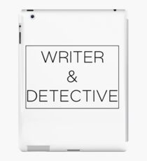 Writer & Detective iPad Case/Skin