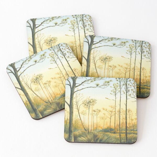 Item preview, Winter Sunset at Carolina Beach State Park designed and sold by bartgelesh.
