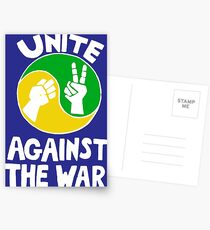 UNITE AGAINST WAR Postcards