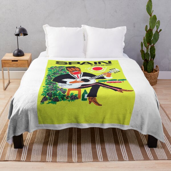 Item preview, 1960 Spain Guitar Player Travel Poster designed and sold by retrographics.