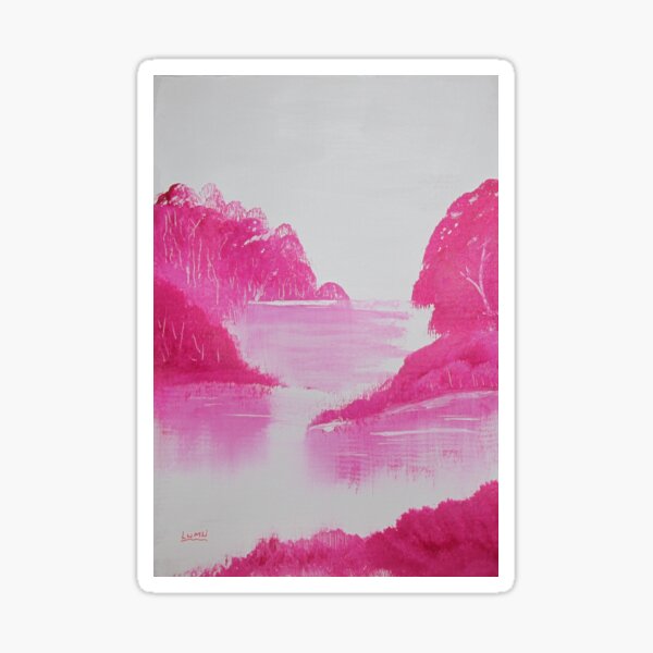 lumuart sleepy bay Sticker