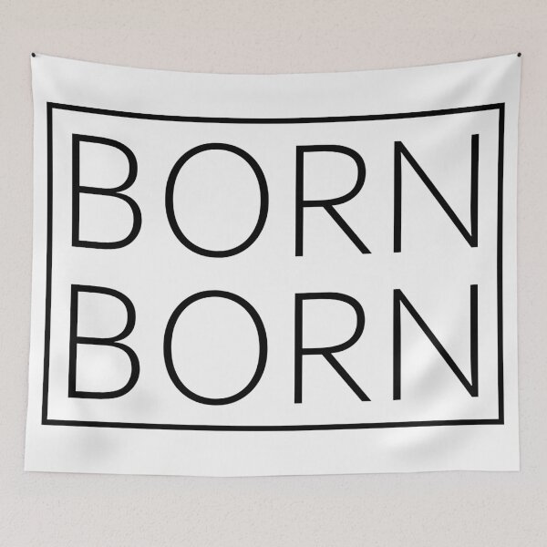 Item preview, Born x2 w/ solid white background designed and sold by CraigSa.