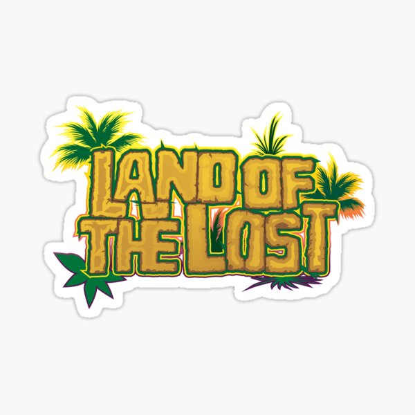Land of the Lost Jungle Logo Sticker