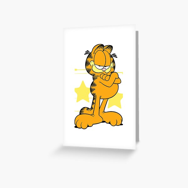 Garfield Greeting Cards Redbubble