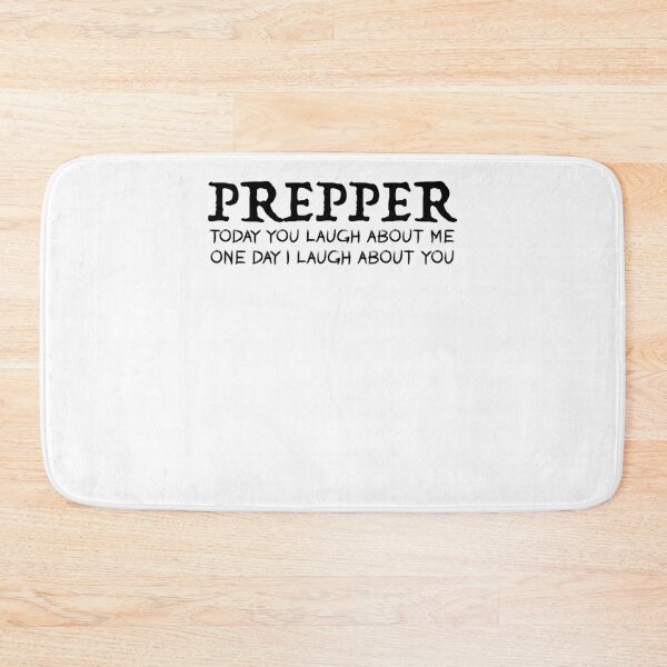 Item preview, prepper survival precaution war zombie bunker gift designed and sold by Levin-Wirp.