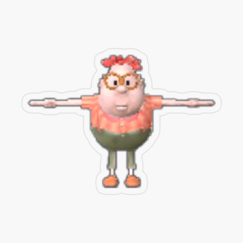 carl T posing Sticker for Sale by vapegod100