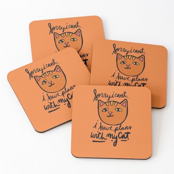 Item preview, Sorry I can't I have plans with my cat designed and sold by FrictionMaxxing.