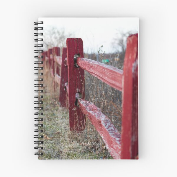 Item preview, Old Red Fence designed and sold by laughlinstudio.