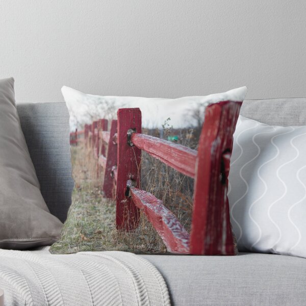 Item preview, Old Red Fence designed and sold by laughlinstudio.