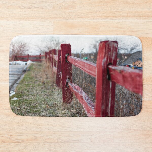 Item preview, Old Red Fence designed and sold by laughlinstudio.