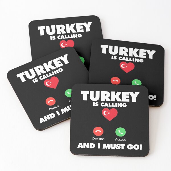 Item preview, Turkey is Calling and I Must Go designed and sold by HelloFromAja.